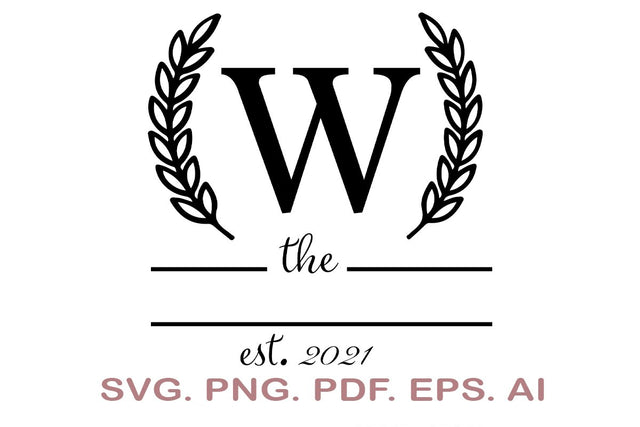Split Letter SVG, Letter W SVG, Split Monogram SVG, Split Frame Alphabet, Split Alphabet SVG, Split Font SVG SVG MagicDesignUS 