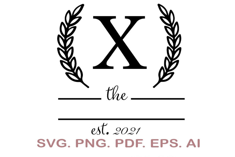 Split Letter SVG, Letter X SVG, Split Monogram SVG, Split Frame Alphabet, Split Alphabet SVG, Split Font SVG SVG MagicDesignUS 