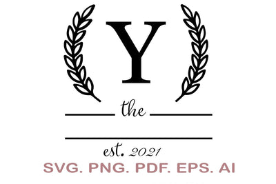 Split Letter SVG, Letter Y SVG, Split Monogram SVG, Split Frame Alphabet, Split Alphabet SVG, Split Font SVG SVG MagicDesignUS 