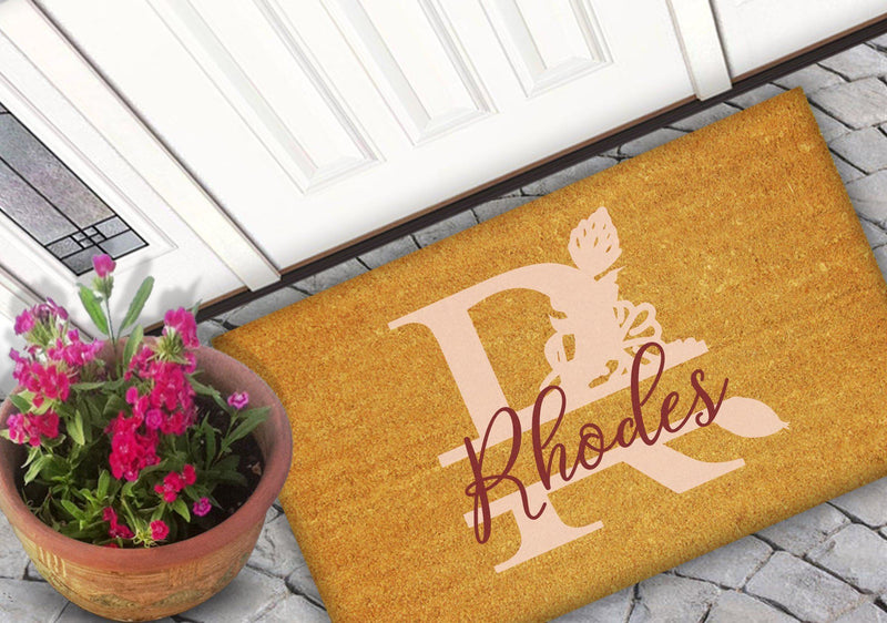 Split Monogram Floral Alphabet SVG Design Set SVG So Fontsy Design Shop 