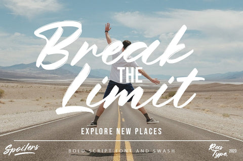 Spoilers Script Font Rastype 