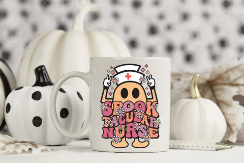Spook Tacular Nurse, Halloween Nurse PNG Sublimation CraftLabSVG 