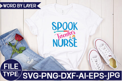 Spook Tacular Nurse SVG Cut File SVG Studio Innate 