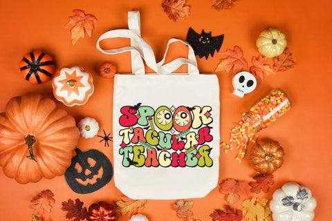 Spook Tacular Teacher PNG Sublimation Sublimation CraftLabSVG 