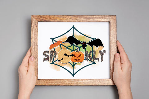 Spookly Sublimation PNG, Sublimation Halloween Design Sublimation Regulrcrative 