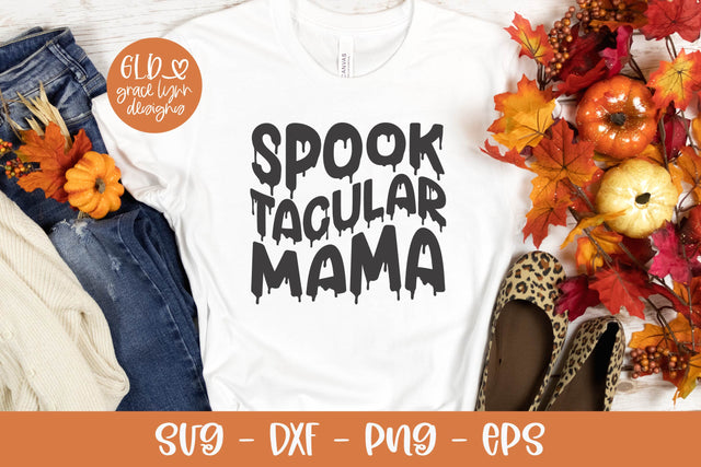 SpookTacular Mama - Retro Halloween SVG SVG Grace Lynn Designs 