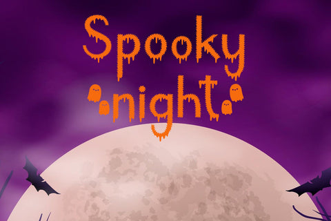 Spooky Adventure Font AEN Creative Store 