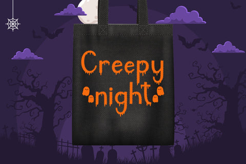 Spooky Adventure Font AEN Creative Store 