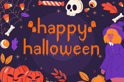 Spooky Adventure Font AEN Creative Store 