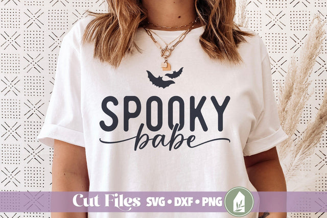 Spooky Babe, Halloween Bats SVG SVG LilleJuniper 
