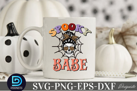 Spooky babe, Halloween Sublimation SVG Design Sublimation DESIGNISTIC 