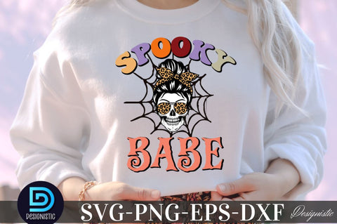 Spooky babe, Halloween Sublimation SVG Design Sublimation DESIGNISTIC 