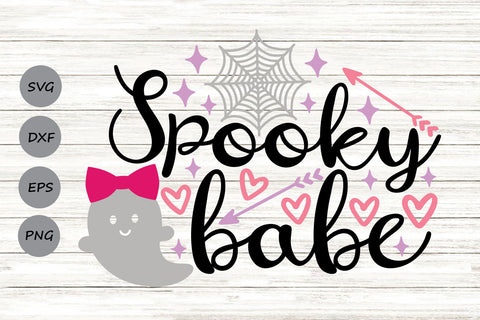 Spooky Babe| Halloween SVG Cutting Files. SVG CosmosFineArt 