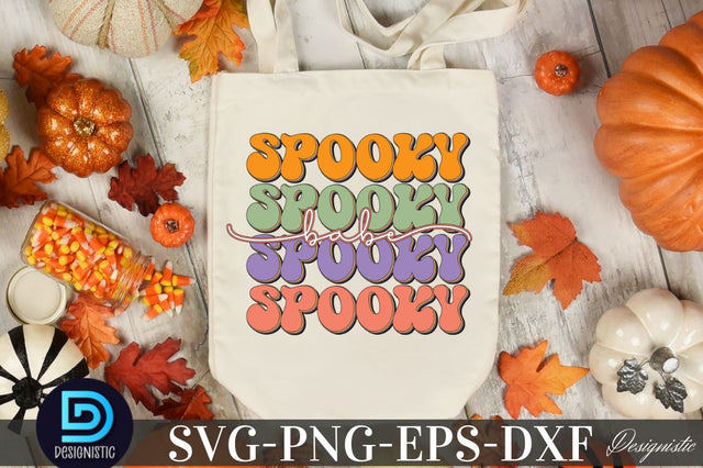Spooky Babe, Halloween SVG Design Sublimation DESIGNISTIC 