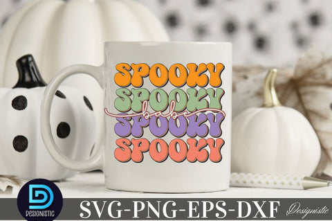 Spooky Babe, Halloween SVG Design Sublimation DESIGNISTIC 