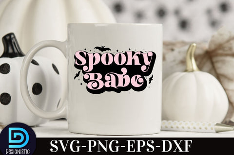 Spooky Babe, Halloween SVG Design SVG DESIGNISTIC 