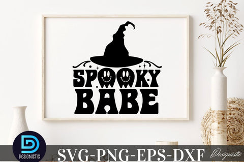 Spooky babe, Halloween SVG SVG DESIGNISTIC 