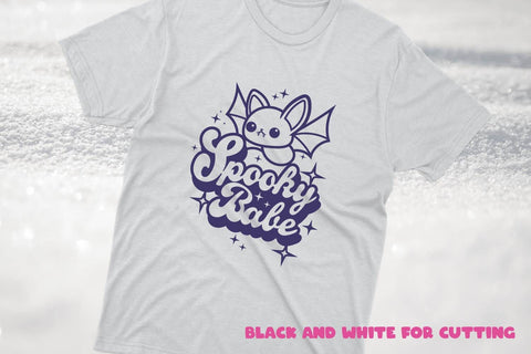 Spooky babe pink halloween svg and sublimation SVG dadan_pm 