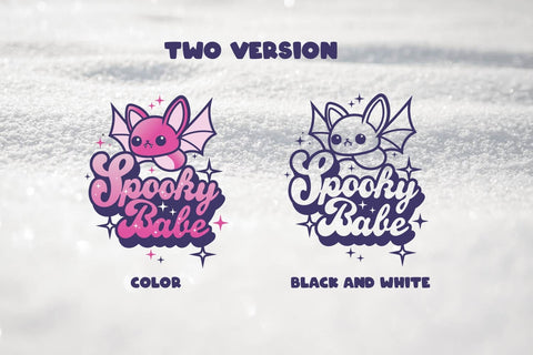 Spooky babe pink halloween svg and sublimation SVG dadan_pm 