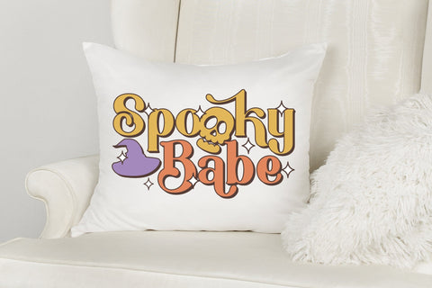 Spooky Babe PNG | Retro Halloween Sublimation Sublimation CraftLabSVG 