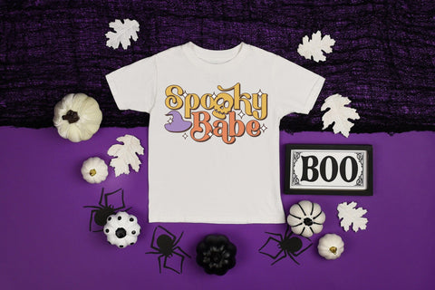 Spooky Babe PNG | Retro Halloween Sublimation Sublimation CraftLabSVG 