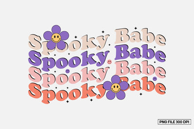 Spooky Babe sublimation design Sublimation designmaster24 