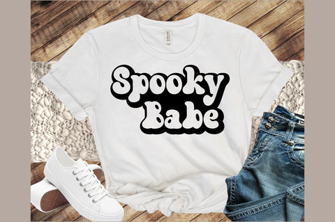 Spooky Babe SVG Design SVG designartist 