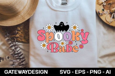 Spooky Babe Svg Design SVG designmaster24 