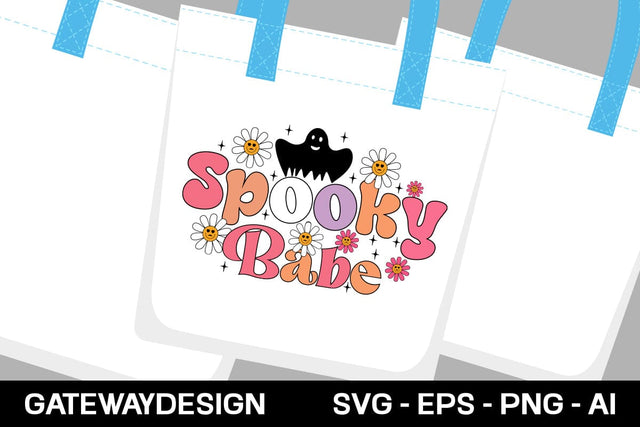 Spooky Babe Svg Design SVG designmaster24 