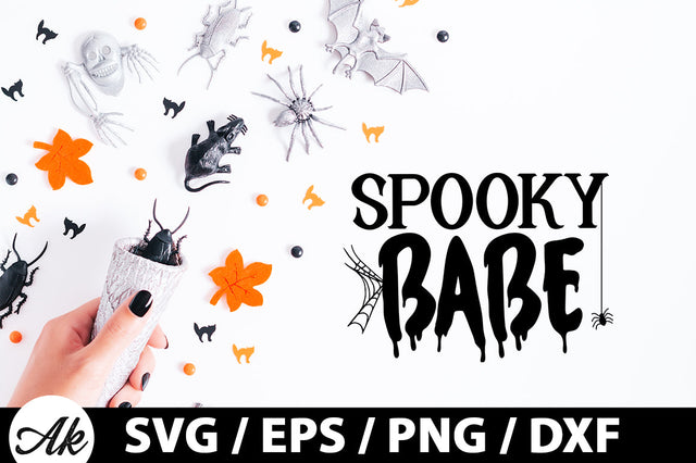 Spooky babe svg SVG akazaddesign 