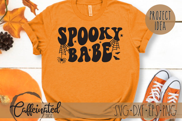 Spooky Babe SVG SVG Caffeinated SVGs 