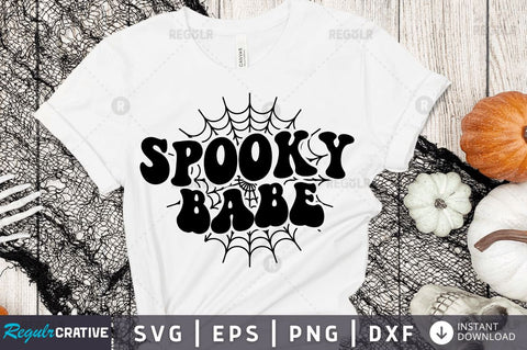 Spooky babe SVG SVG Regulrcrative 