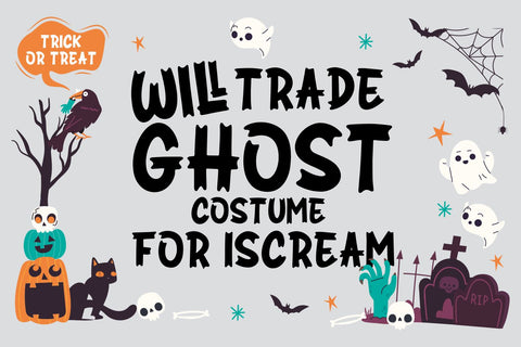 Spooky Bluest Font Forberas 