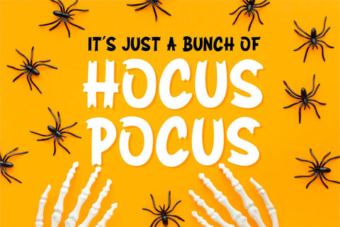 Spooky Bluest Font Forberas 