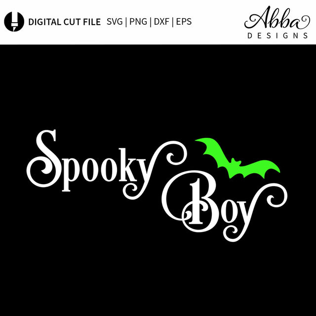 Spooky Boy SVG Abba Designs 