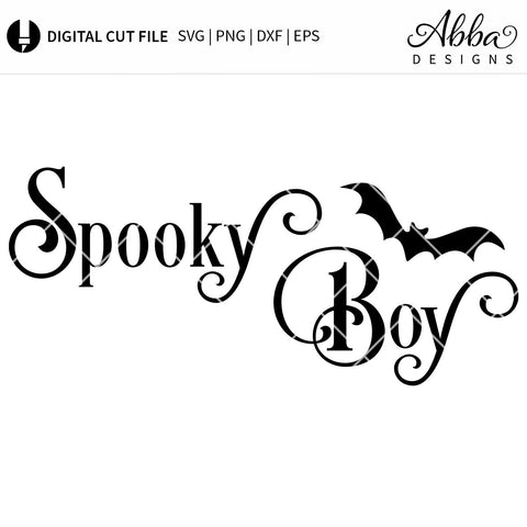 Spooky Boy SVG Abba Designs 