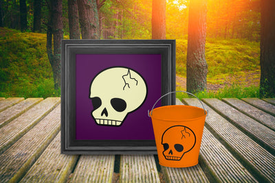 Spooky Cute Halloween Skull SVG Designed by Geeks 