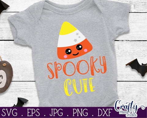 Spooky Cute - Halloween Svg Cut File SVG Crafty Mama Studios 