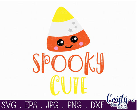 Spooky Cute - Halloween Svg Cut File SVG Crafty Mama Studios 