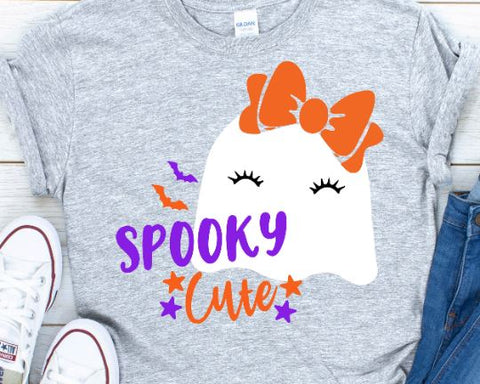 Spooky Cute Kids Halloween Svg SVG She Shed Craft Store 