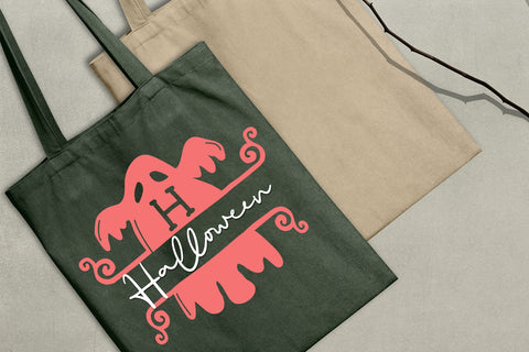 Spooky Dark Monogram Font Afandi Studio 