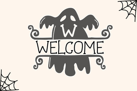 Spooky Dark Monogram Font Afandi Studio 