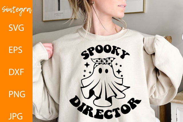 Spooky Director SVG, Halloween Svg SVG Sintegra 
