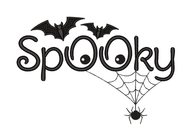 Spooky Embroidery Design Embroidery/Applique DESIGNS Nino Nadaraia 