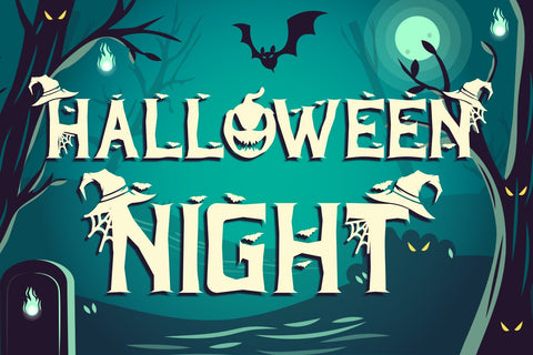 Spooky Ghost Font Sakha Design Studio 