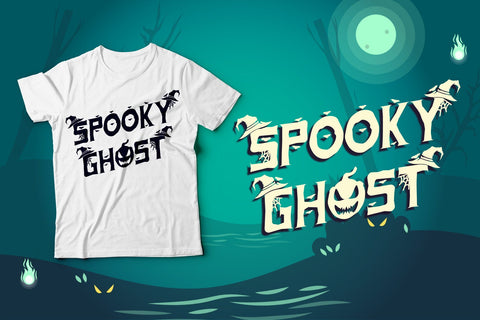 Spooky Ghost Font Sakha Design Studio 