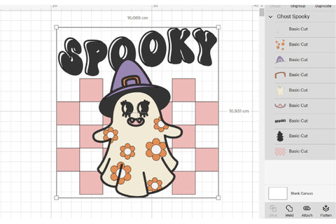 Spooky Ghost Retro Halloween Shirt Design Boo Ghost SVG SVG OrangeBrushStudio 