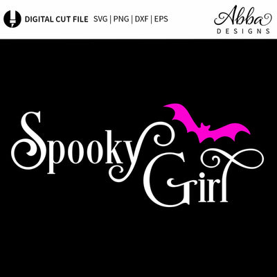Spooky Girl SVG Abba Designs 
