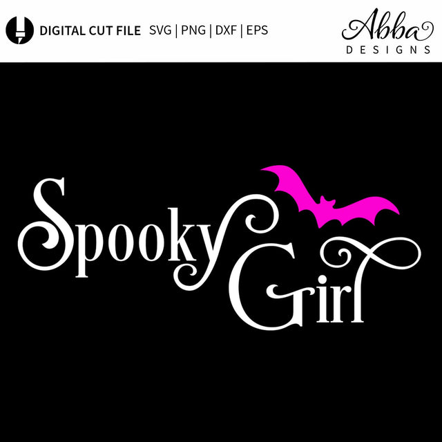 Spooky Girl SVG Abba Designs 