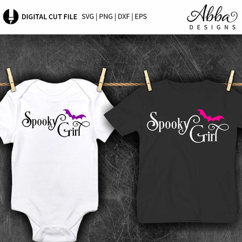 Spooky Girl SVG Abba Designs 